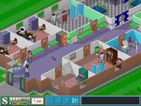 une photo d'Ã©cran de Theme Hospital sur Sony Playstation